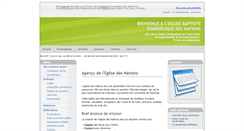 Desktop Screenshot of eglisedesnations.org